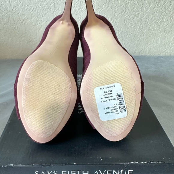 NIB - Saks Fifth Ave - Ankle Bootie - Picture 6 of 6